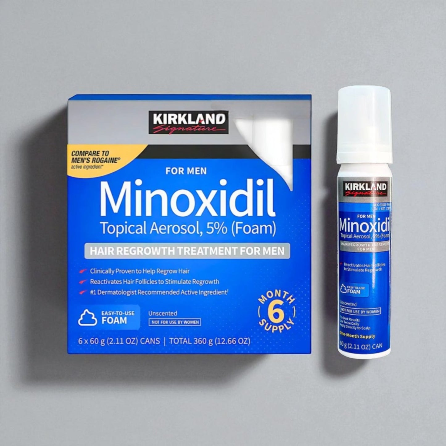 Minoxidil Espuma Kirkland 5%